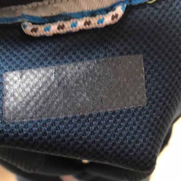 Columbia Omni Shade Polo Short Sleeve Blue Shirt Men's Size Large - Picture 8 of 9